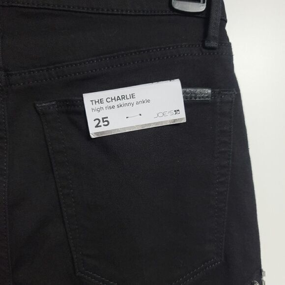 Joe's flawless the charlie high rise skinny ankle size 25 - Picture 6 of 14